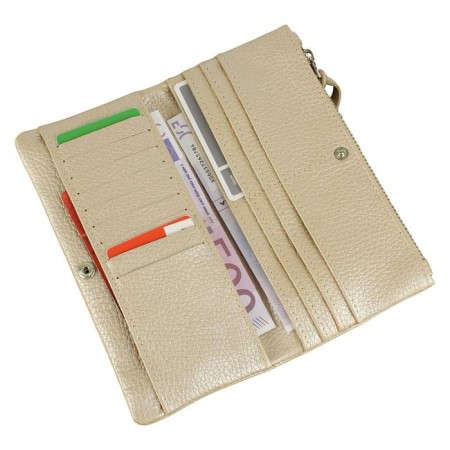 N/k wallet, button, pockets 11, department/coins 1, departments 4, metallic color-1