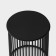 Drywall for cutlery "Loft", 8 × 8 × 10 cm, black color