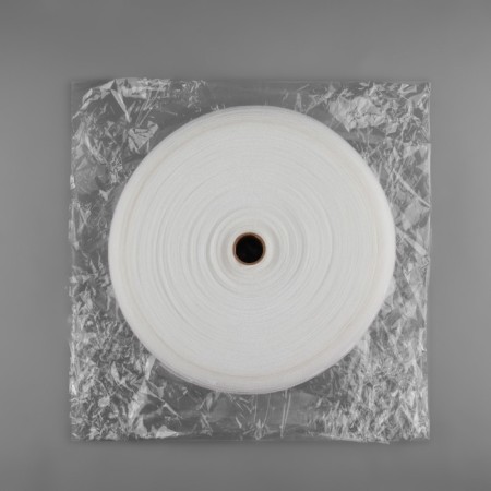 Curtain tape, organza, 7 cm, 50 ± 1 m, transparent color-4