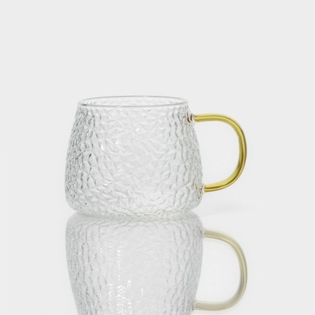 Set of glass mugs Magistro "Sarah", 2 pcs, 400 ml, 12 × 9 × 8 cm-2