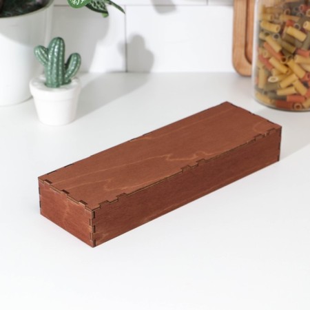 Tray for serving cutlery of the share, 25 × 8 × 4 cm, mocko color-3