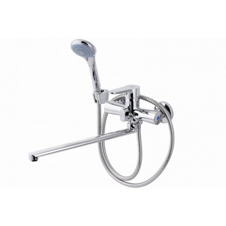 FAUZT FZS-240-B101 bath mixer, single-leaf, pour 330 mm, watering can, chrome
