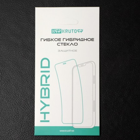 Krutoff protective glass, for Realme C33, hybrid, flexible, full glue-2