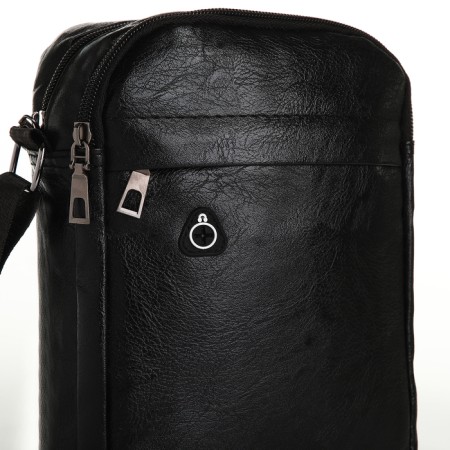Male bag, black color-2
