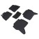 Rubber rugs with high side for Mitsubishi Pajero IV, 2006-