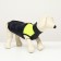 Lightning dog jacket, size 8 (ds 23 cm, og 30, Osh 22 cm), blue with yellow