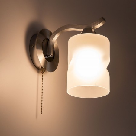 Sconces Citilux "sierra" CL119410, 10.7x18 cm, 1x75W, e27, gray color gray-6