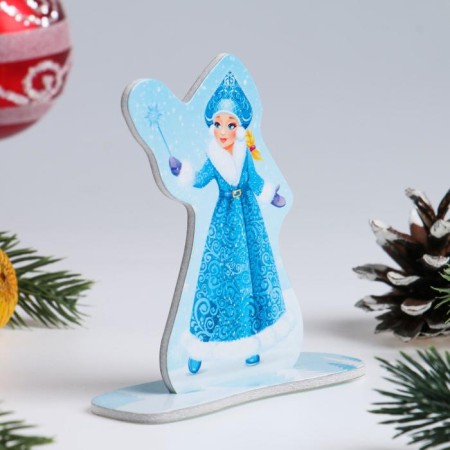 Figure on the stand "Snow Maiden" magic wand-2