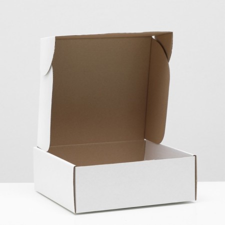 Self -charged box, white, 26 x 24 x 10 cm-1