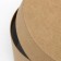 Set of round boxes 3 in 1 "plain craft", 23 x 23 x 10 - 18 x 18 x 8 cm