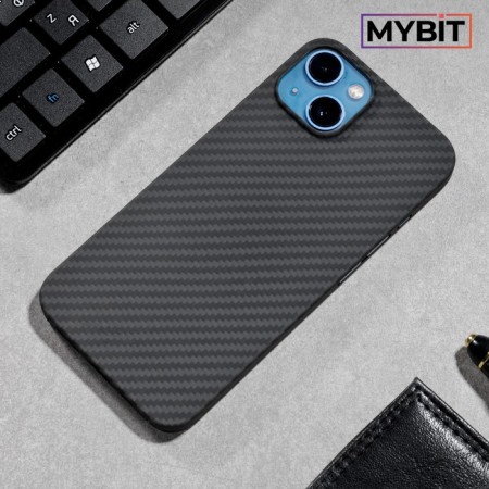 MyBit cover for iPhone 13, Kevlar, Anti -Manager, Black-1