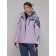 Ski jacket female winter, size 58, purple color