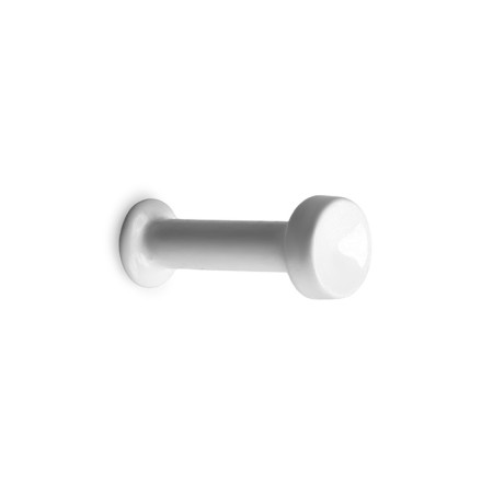 Furniture hook Cappio tranquil, one -rod, white