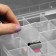 Organizer for needlework, with removable cells, 20 departments, 22.5 × 18 × 4 cm, the color is transparent