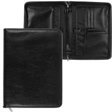 Business folder, artificial leather, 370 x 275 x 50 mm, with a transformer handle, 3D54 
