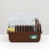 The cage for rodents "Pigzon", 23 x 17 x 17 cm, brown