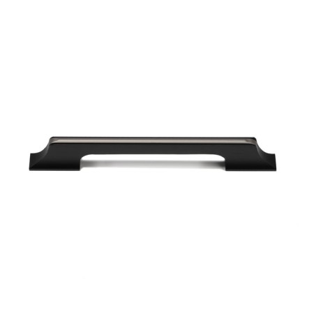 Cappio bracket handle, aluminum, m/o 128 mm, black color with gray insert-2