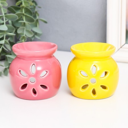 Aroma lamp "Flower" 7 x 6.8 x 6.8 cm, mix