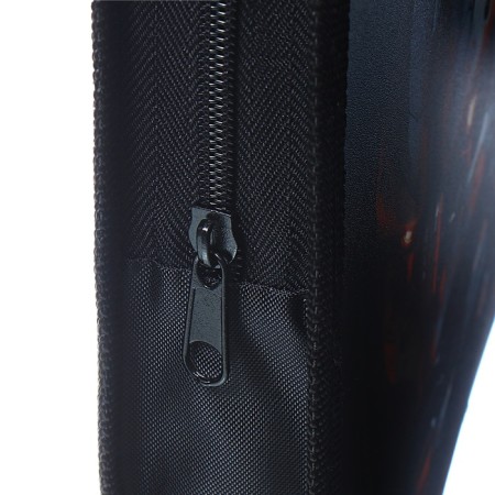 Folder with A4 handles, 340 x 245 x 35 mm, plastic, zipper around, Hatber "Avatar"-3