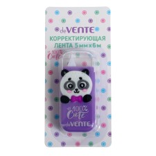 Correcting tape 5 mm x 6 m, Devente, 100% Cute Panda, Front applicator