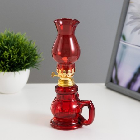 Kerosin lamp red 8x6x20 cm Risalux-3