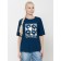 Female T -shirt, size XXS, blue color