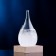 Barometer - Stormglass "drop" 12x6cm, mix