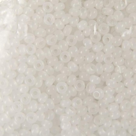 Czech Republic "Gamma" Round "2" 10/0 2.3 mm, 50 g (B089 White)
