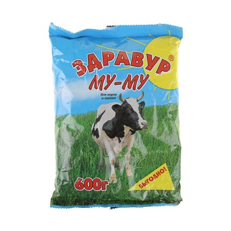 Premix health "Mu-Mu" for cattle, mineral supplement, 600 grams,