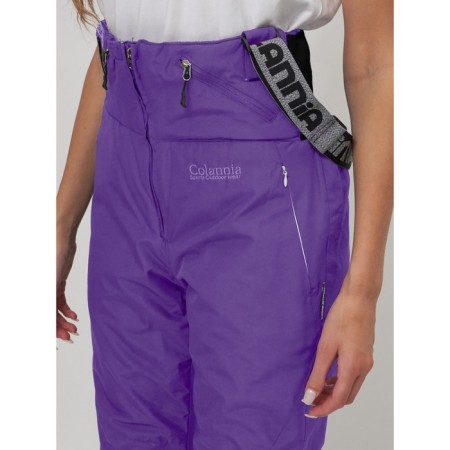 Ski -loving pants, size 42, purple color-9