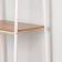 Wardrobe system with the shelves "Scandinavia 1", 110 × 38.5 × 147 cm, white color