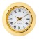 Quartz clock, D-2.5 cm, LQ377A, discrete move, gold