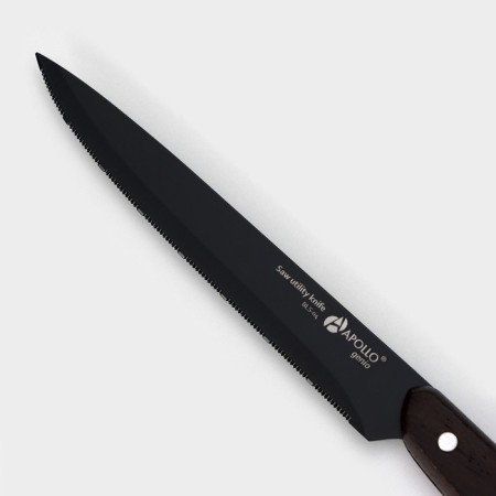 Kitchen knife for cutting Genio Blackstar, blade 12 cm-1