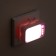 Nightlight "TV" LED pink 7x7x6.5 cm