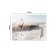 Carty clock is wall-mounted, interior "path", silent, 30 x 40 cm