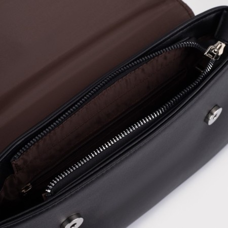 Bag-mixer on the valve, external pocket, long belt, black color-2