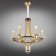 Suspended chandelier Wikta E14 240W