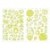 Book with luminous stickers "Space of Cosmos", 70 stickers, 4 p.