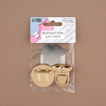 Bag stacking, 3.8 × 3.8 cm, gold color-6