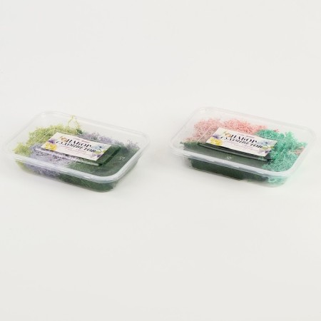 Set of dried flowers "moss", color mix-4