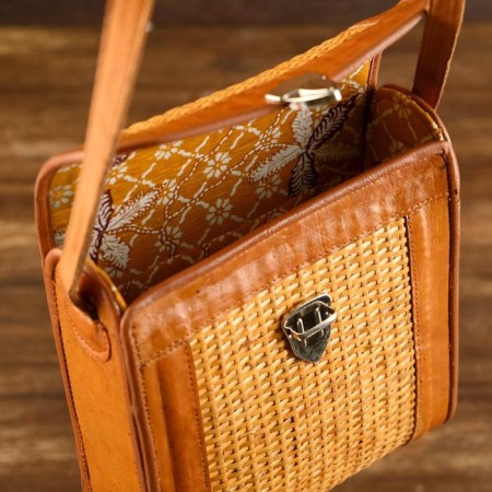 Women's bag "Prisk" 20x20x7 cm (strap 65 cm)-4