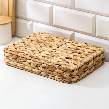 Basket for serving the shade "Kamysh", 28 × 20 × 5 cm, from straw-2