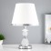 Board lamp "Latea" E27 40W Belo-chromium 25x24x41 cm