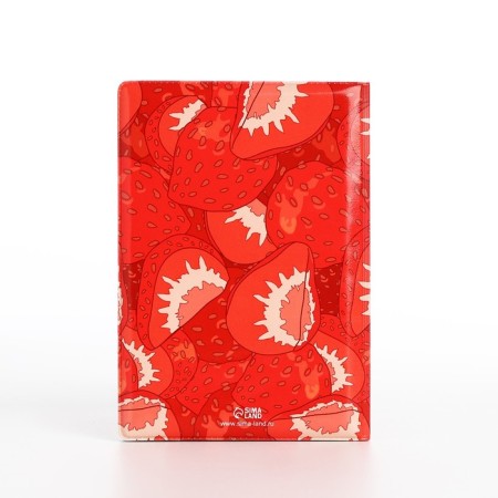 Cover for passport, red color-2