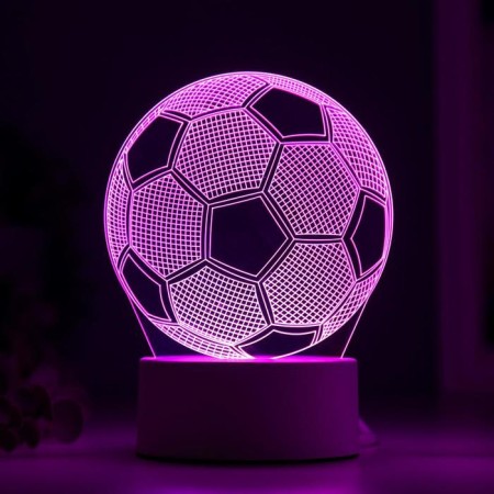 Light "Football" LED RGB from the network 9.5x12.5x16 cm-4