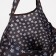 Household bag without fastener, black color