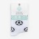 Nosk children's kaftan "football", rr 16-18, white