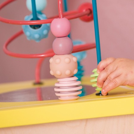 Hape-Labyrinth toy Hape "Pastel" "Cube" for children-3