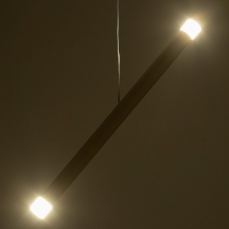Suspension lamp "Balance" LED 6W 4000k white 3x3x40-140cm-2