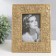 Photo frame Polystone 10x15 cm "Fairytale flowers. FISTING" Gold 23x18.5 cm